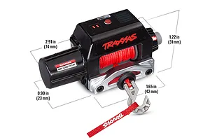 Traxxas TRX-4 & TRX-6 Pro Scale Winch Kit w/ Remote image 52639