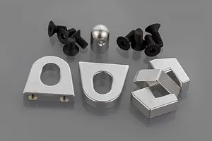 Rovan Silver Aluminium Rear Skid Plate image 52651