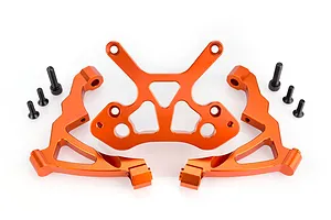 Rovan Orange Aluminium Front Shock Tower Set