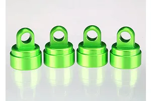 Traxxas Green Aluminium Shock Caps 4Pcs (fits all Ultra Shocks) image 5269