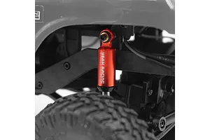 Yeah Racing Red Aluminium 37mm SCX24 Internal Shocks 2Pcs w/ Hardware image 52696