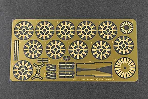 Trumpeter 1/32 USAF F-100C Super Sabre Fighter Jet Scaled Plastic Model Kit image 52788