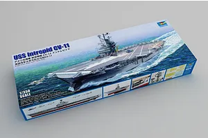 Trumpeter 1/350 USS Intrepid CV-11 Aircraft Carrier Scaled Plastic Model Kit image 52790