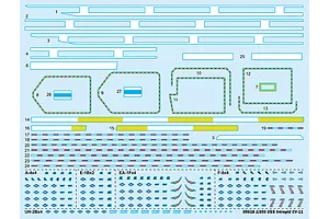 Trumpeter 1/350 USS Intrepid CV-11 Aircraft Carrier Scaled Plastic Model Kit image 52791