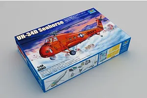 Trumpeter 1/48 UH-34D Seahorse Scaled Plastic Model Kit image 52809