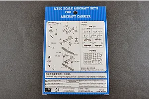 Trumpeter 1/350 BM-2 Torpedo Bomber Aircraft Set (12Pcs) Scaled Plastic Model Kit image 52826