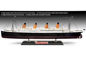 Academy 1/400 The White Star Liner Titanic Ship Scaled Plastic Model Kit image 52844