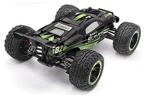 BlackZon Slayer ST RC Stadium Truck Electric 4WD 1/16 Scale RTR with Headlight Kit - Green image 52864