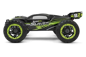 BlackZon Slayer ST RC Stadium Truck Electric 4WD 1/16 Scale RTR with Headlight Kit - Green image 52865