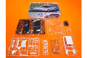 Beemax 1/24 Honda Civic EF9 (Gr.A) '91 Scaled Plastic Model Kit image 52900