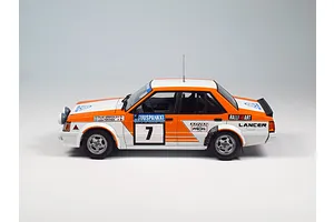 NuNu 1/24 Mitsubishi Lancer Turbo '82 (Rally of 1000 Lakes) Scaled Plastic Model Kit image 52907