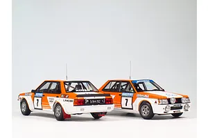 NuNu 1/24 Mitsubishi Lancer Turbo '82 (Rally of 1000 Lakes) Scaled Plastic Model Kit image 52911