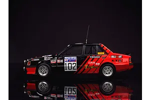 Beemax 1/24 Mitsubishi Lancer Turbo '84 (RAC Rally Version) Scaled Plastic Model Kit image 52931