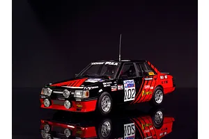 Beemax 1/24 Mitsubishi Lancer Turbo '84 (RAC Rally Version) Scaled Plastic Model Kit image 52932