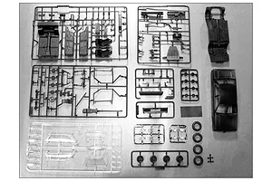 Beemax 1/24 Mitsubishi Lancer Turbo '84 (RAC Rally Version) Scaled Plastic Model Kit image 52933