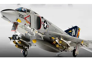 Academy 1/48 USMC F-4B/N "VMFA-531 Grey Ghosts" Phantom Jet Fighter Plastic Scale Model Kit image 52953