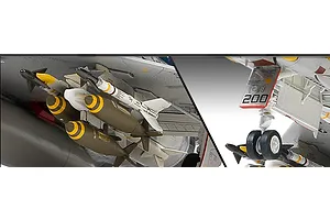 Academy 1/48 USMC F-4B/N "VMFA-531 Grey Ghosts" Phantom Jet Fighter Plastic Scale Model Kit image 52954