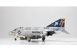 Academy 1/48 USMC F-4B/N "VMFA-531 Grey Ghosts" Phantom Jet Fighter Plastic Scale Model Kit image 52961