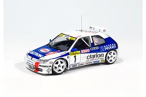 NuNu 1/24 Peugeot 306 Maxi '96 (Monte Carlo Rally) Scaled Plastic Model Kit image 52966