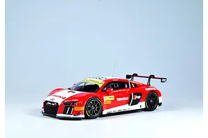 NuNu 1/24 Audi R8 LMS (2015 Macau FIA GT) Scaled Plastic Model Kit image 53001