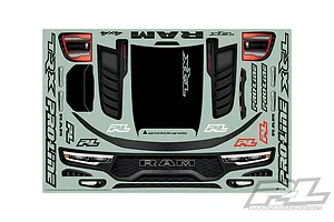 Pro-Line 1/5 Traxxas X-Maxx Ram 1500 TRX Unpainted Body Shell image 53072