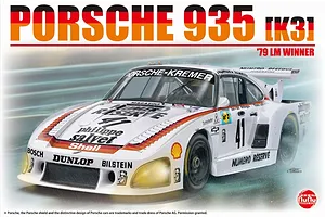 NuNu 1/24 Porsche 935 K3 '71 (LM Winner) Scaled Plastic Model Kit image 53118