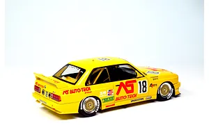 NuNu 1/24 BMW E30 '93 (JTC & '91 Mancau GP Auto Tech & NE24014 Detail Up Parts Set) Scaled Plastic Model Kit image 53141