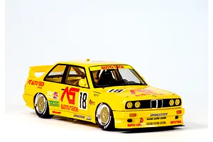 NuNu 1/24 BMW E30 '93 (JTC & '91 Mancau GP Auto Tech & NE24014 Detail Up Parts Set) Scaled Plastic Model Kit image 53146