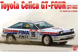 NuNu 1/24 Toyota Celica GT-Four ST165 ('91 Tour De Corse) Scaled Plastic Model Kit image 53149
