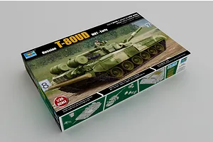 Trumpeter 1/35 Russian T-80UD MBT Battle Tank Scaled Plastic Model Kit image 53220