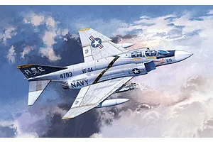 Academy 1/48 USN F-4J "VF-84 Jolly Rogers" Phantom II Scaled Plastic Model Kit image 53222