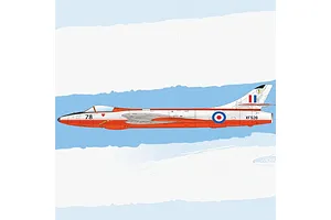 Academy 1/48 RAF & Export Hawker Hunter F.6/FGA.9 Scaled Plastic Model Kit image 53235