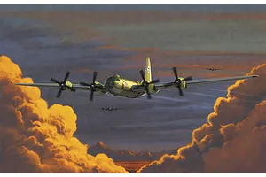 Academy 1/72 USAAF B-29A Old Battler Superfortress Scaled Plastic Model Kit image 53277