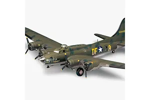 Academy 1/72 B-17F Memphis Belle Flying Fortress Scaled Plastic Model Kit image 53280