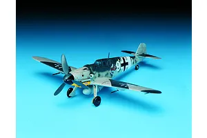 Academy 1/72 Luftwaffe Messerschmitt Bf109G-6 Fighter Scaled Plastic Model Kit image 53305