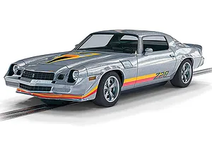 Scalextric 1/32 Chevrolet Camaro Z28 Silver Slot Car