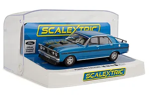 Scalextric 1/32 Ford XY Falcon GT-HO Phase III Electric Blue Slot Car image 53370