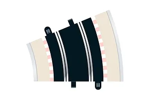 Scalextric 1/32 Track Radius 3 Outer Curve 22.5 Degree 2Pcs image 53476