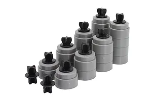 Scalextric 1/32 Track Support & Clip Kit 20Pcs image 53489