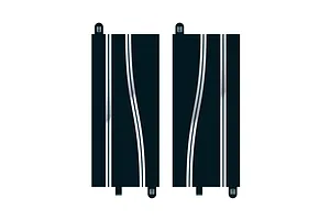 Scalextric 1/32 350mm Side Swipe Track Straights 2Pcs image 53504