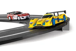 Scalextric 1/32 Track Radius 3 Banked Curve 45 Degree 2Pcs with Supports image 53520