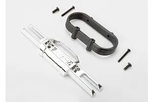 Traxxas Rear Bumper (Chrome) w/ Mounting Hardware image 5356