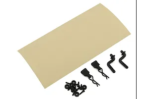 Axial 1/24 SCX24 1967 Chevrolet C10 Clear Unpainted Body Shell w/ Decal Sheet image 53579