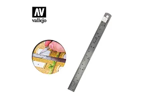 Vallejo 150mm Steel Ruler image 53587