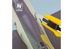 Vallejo Retractable Plastic Cutter Scriber Tool & 5Pcs Blades image 53613