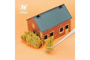 Vallejo Stainless Steel 175mm Curved Fine Pointed Tweezers image 53619