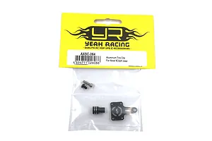 Yeah Racing SCX24 2019 Jeep Wrangler Black Aluminium Spare Tyre Mount image 53659