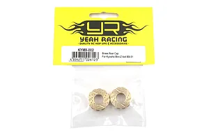 Yeah Racing Mini-Z 4x4 MX-01 Brass Rear Weight 2Pcs image 53663