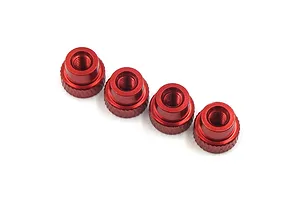 Yeah Racing Red Aluminium Car Setup System Lock Nuts 4Pcs
