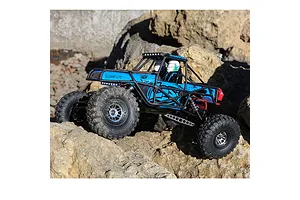 Losi Night Crawler SE RC Rock Crawler Electric 4WD 1/10 Scale RTR - Blue image 53713